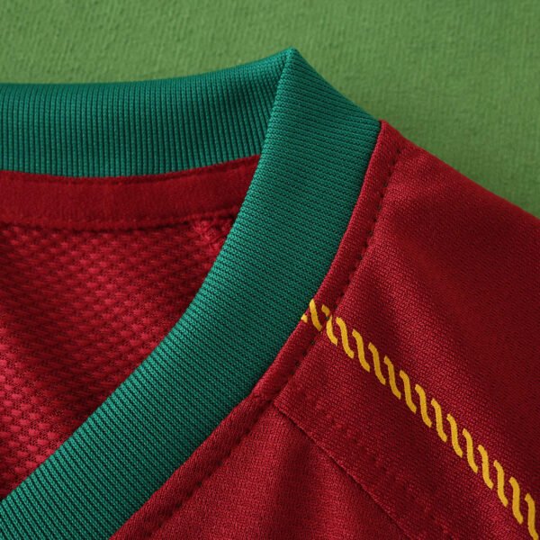 2006 Portugal home retro Kids kit – Image 3