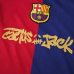 Men's away jersey Limited Edition Travis Scott 24/25. FC Barcelona home Kids kit - Image 6