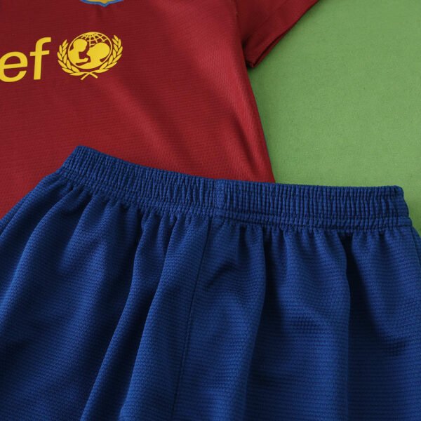 0809 FC Barcelona / Barça home retro Kids kit – Image 9