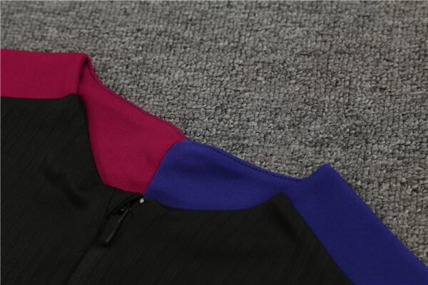 2425 FC Barcelona / Barça black Training suit set Player version - immagine 12