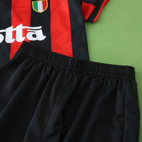 9394 A.C. Milan home retro Kids kit – Image 8