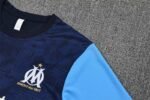 2526 season Olympique de Marseille Training clothes suit Short sleeve Fan version - Imagem 4