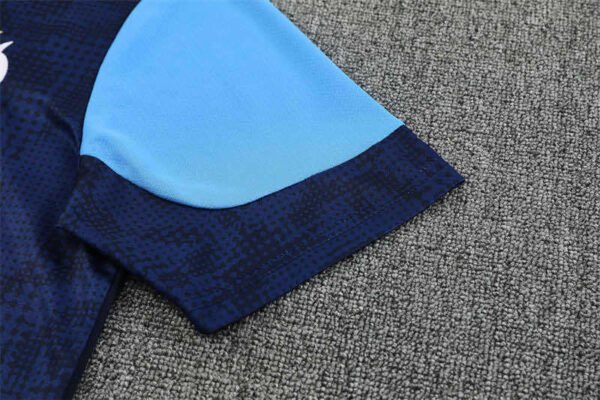 2526 season Olympique de Marseille Training clothes suit Short sleeve Fan version - Imagem 5