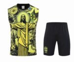 2526 season Brazil Jesus Training clothes suit vest Fan version - Afbeelding 12