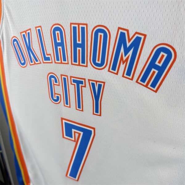 NBA Oklahoma City Thunder 7#HOLMGREN - Afbeelding 5