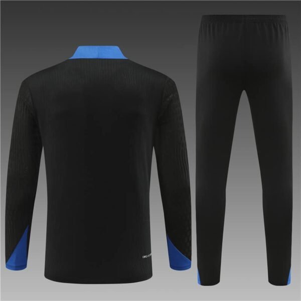 2425 F.C. Internazionale Milano black Training suit set Player version - Image 2