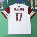 2425 Washington Commanders white 3th generation 17#McLAURIN - Imagem 2