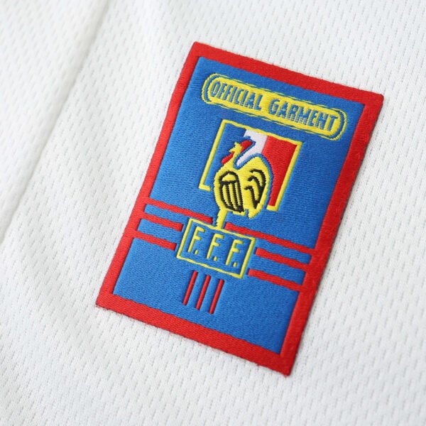 1998 season France away Long sleeved retro Fan version - Imagen 5