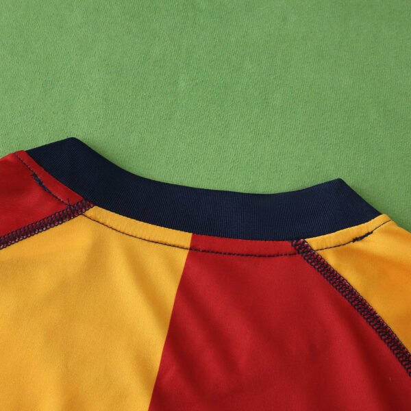 0001 A.S. Roma home retro Kids kit - Imagen 14