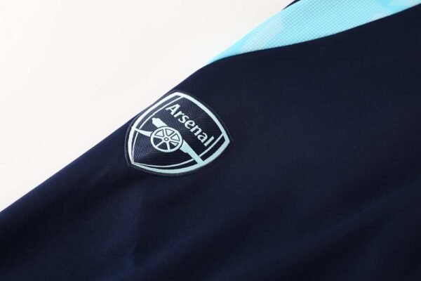 2425 Arsenal F.C. navy blue Long zipper jacket set – Image 3
