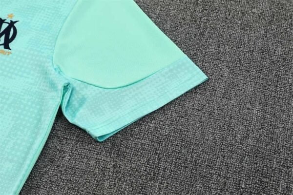 2526 season Olympique de Marseille Training clothes suit Short sleeve Fan version - Imagem 5