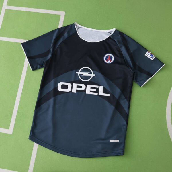 2001 season Paris Saint-Germain F.C. third retro Kids kit - Imagem 2