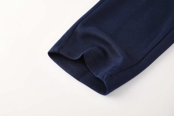 2425 Olympique de Marseille navy blue Hooded Long zipper jacket set - Afbeelding 2