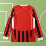 2425 season A.C. Milan home Long sleeved Player version - Imagem 2