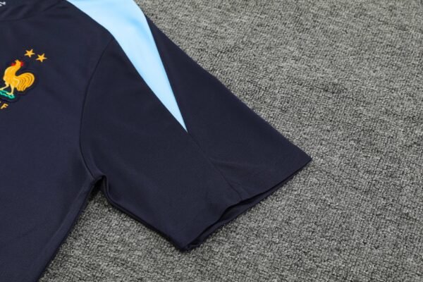 2425 France Training clothes suit Short sleeve Fan version - Billede 3