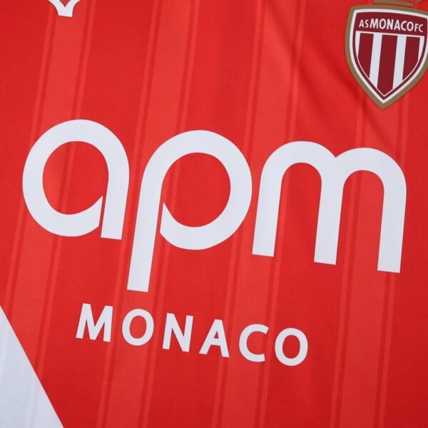 ⁦2526 season AS Monaco FC home Player version⁩ - الصورة ⁦2⁩