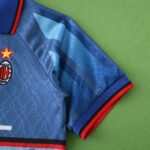9596 A.C. Milan away retro Kids kit - Billede 6
