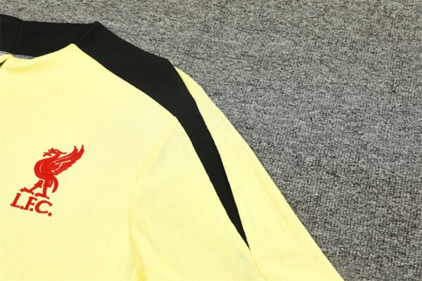 2425 Liverpool F.C. yellow Training suit set Player version - Image 7