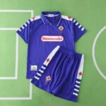 1998 ACF Fiorentina home retro Kids kit