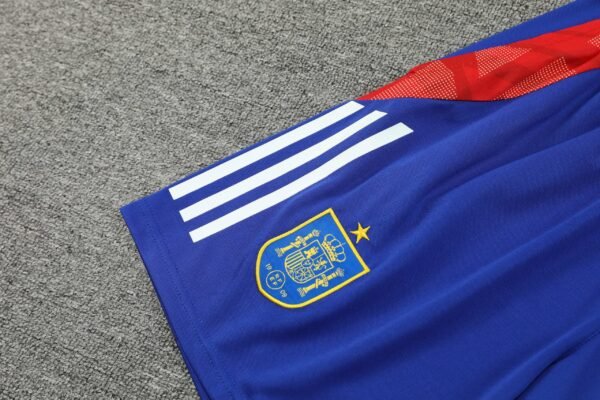 2425 Spain Training clothes suit Short sleeve Fan version - Imagem 3