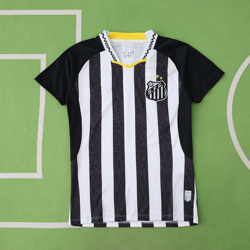 28db796b66-2 2526 season Santos FC away Women's Shirt - Billede 1