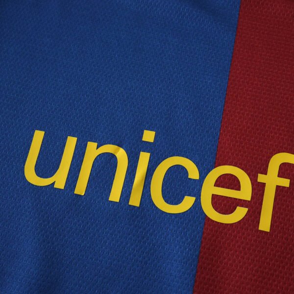 ⁦0809 FC Barcelona / Barça home retro Kids kit⁩ - الصورة ⁦3⁩