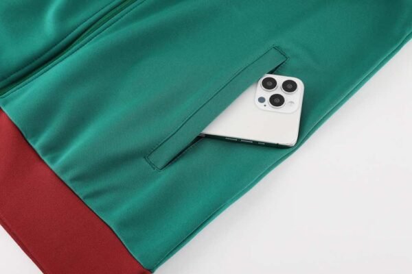 2425 Mexico Green Long zipper jacket set - immagine 8