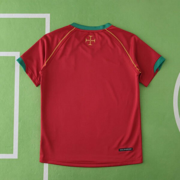 2006 Portugal home retro Kids kit – Image 13