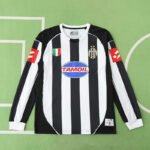 0203 season Juventus F.C. home Long sleeved retro Fan version