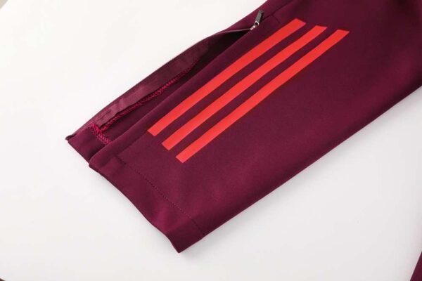 2425 Fußball-Club Bayern München red Long zipper jacket set - Billede 2