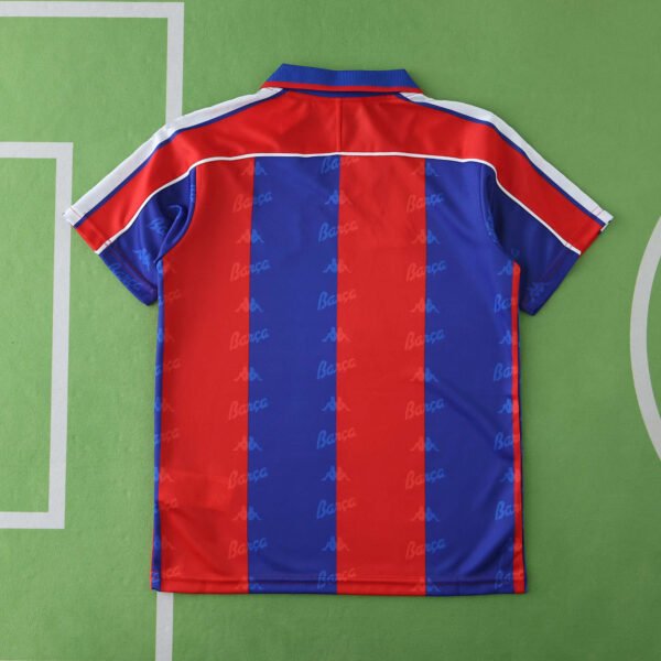 9295 FC Barcelona / Barça home retro Kids kit - Image 6