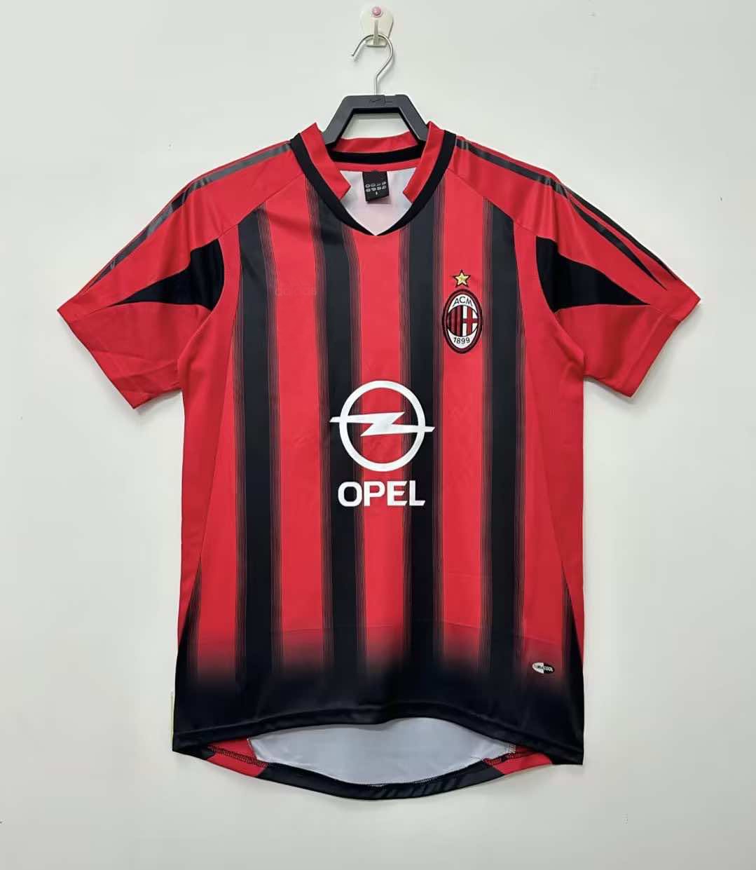 2dbe75e3fa 0405 AC Milan Home retro Fan version – Image 1
