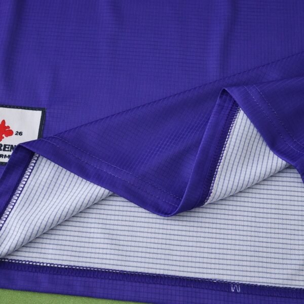 98 season ACF Fiorentina home Long sleeve  retro Fan version - Imagen 4
