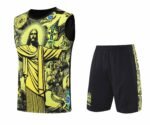 2526 season Brazil Jesus Training clothes suit vest Fan version