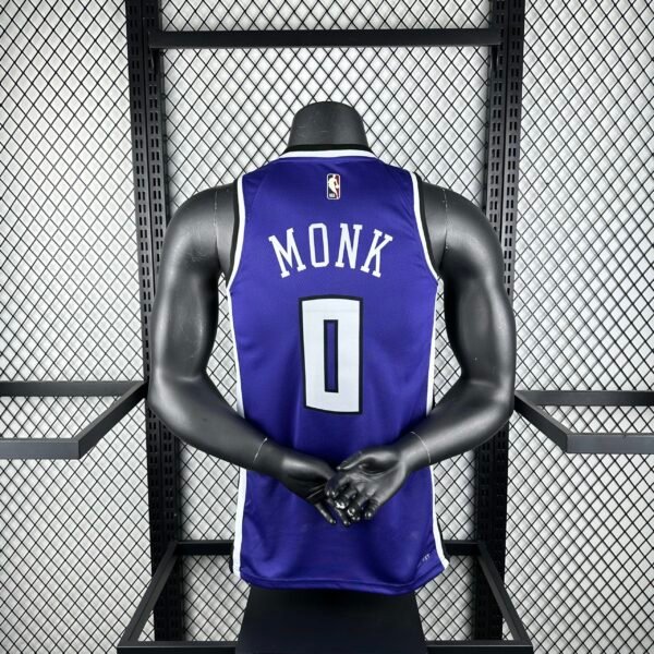 NBA Sacramento Kings 0#MONK - Afbeelding 2