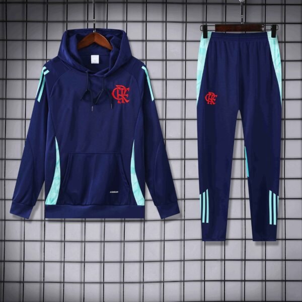 2526 season CR Flamengo Training suit hooded set - Billede 3