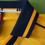 ⁦9697 season Arsenal F.C. away retro Kids kit⁩ - الصورة ⁦3⁩