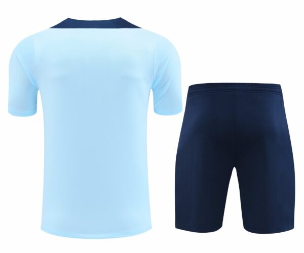 2425 Paris Saint-Germain F.C. Training clothes suit Short sleeve Fan version - Imagem 3