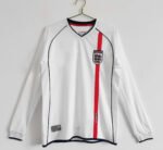 2002 season England home Long sleeved retro Fan version