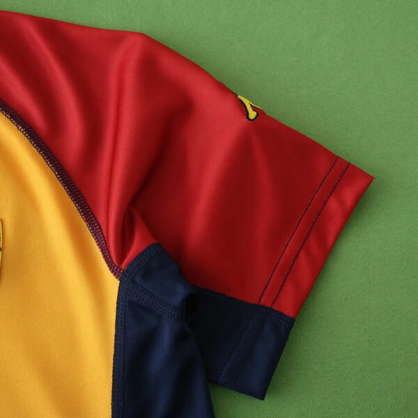 0001 A.S. Roma home retro Kids kit - Imagen 9