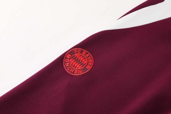 2425 Fußball-Club Bayern München red Long zipper jacket set - Billede 3