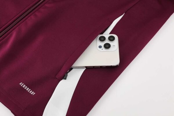 2425 Fußball-Club Bayern München red Long zipper jacket set - Billede 7