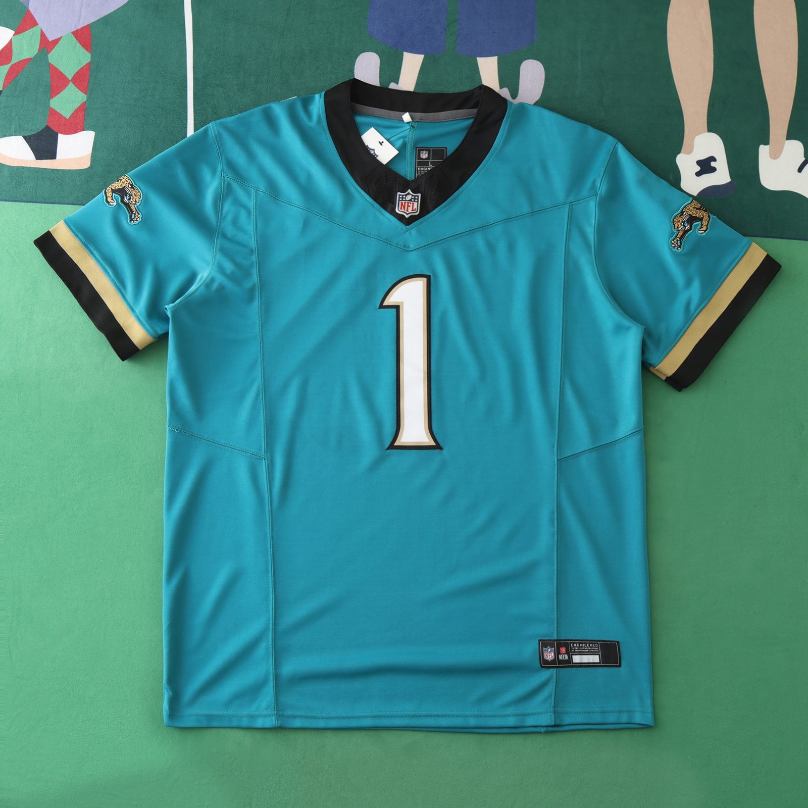 4d0c2ed961 2425 Jacksonville Jaguar green 3th generation 1#ETIENNE JR - immagine 1