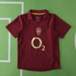 0506 Arsenal F.C. home retro Kids kit – Image 2