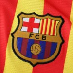 1314 season FC Barcelona / Barça away retro Fan version - immagine 3