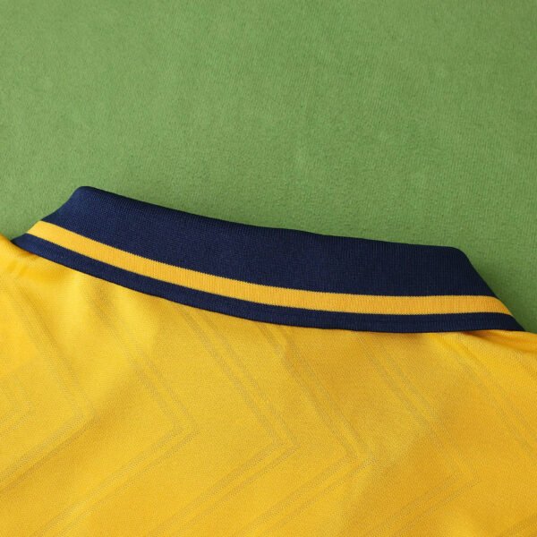 ⁦9697 season Arsenal F.C. away retro Kids kit⁩ - الصورة ⁦17⁩