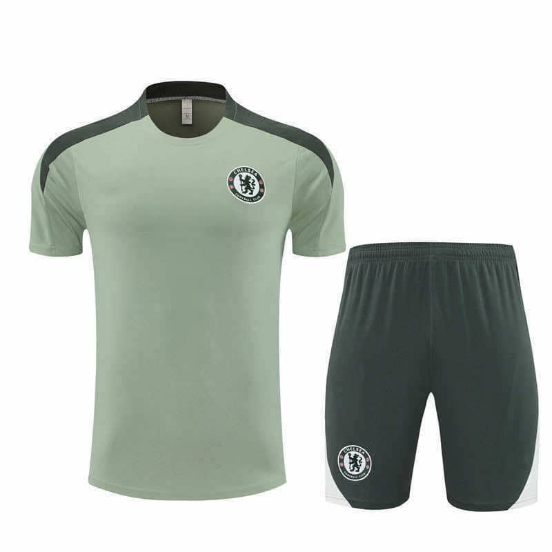 4e5b9ac172 2526 season Chelsea F.C. Training clothes suit Short sleeve Fan version - Imagem 1