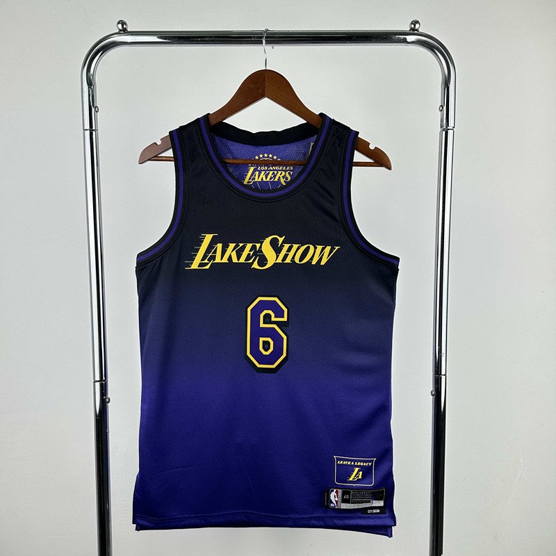 51b5ee2c9f NBA L.A. Lakers 6#JAMES - Imagem 1