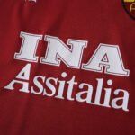 9899 A.S. Roma home retro Kids kit - Afbeelding 4