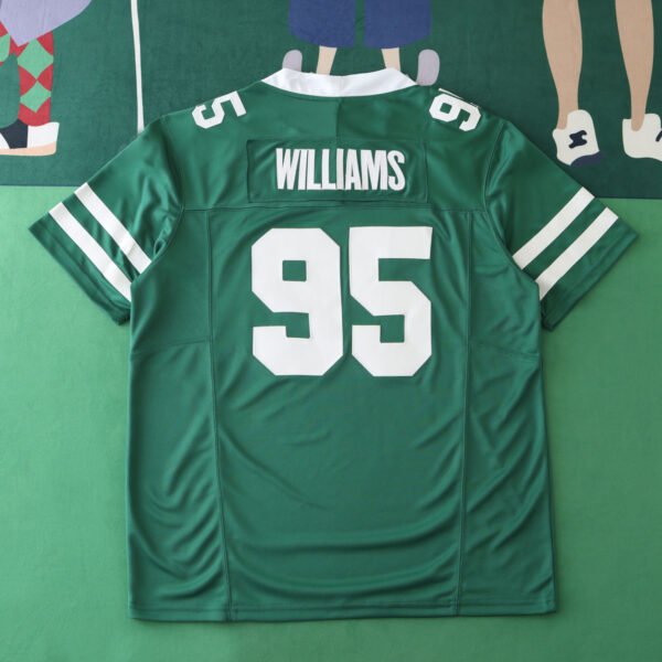 2425  New York Jets green 3th generation 95#WILLIAMS - Imagem 2